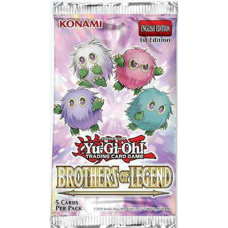 YuGiOh Trading Card Game Brothers of Legend Booster Pack (5 Cards) - Walmart.com YuGiOh Trading Card Game Brothers of Legend Booster Pack (5 Cards) - Walmart.com