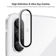 thumbnail image 2 of For Samsung Galaxy A56 5G Galaxy A36 5G ENKAY Hat-Prince Camera Lens Protector Metal Ring Lens Film, 2 of 5