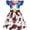 Blue, variant on MIRUXO Cowboy Style Costumes Western Dress Up Outfit Halloween Cosplay Party Theme Retro Ruffle Princess Dress Clothing Carnival Holiday