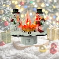thumbnail image 2 of Christmas Gnome Snowman Campfire Flickering Night Light - Realistic Flickering Nightlight - 120V Plug-in Wall - Novelty Lighting for Indoor Party Decor Festival Gifts for Family, Friends, 2 of 5