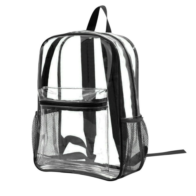 TopLLC Transparent Backpack Transparent Backpack Beach For Sports Activities And Games In Concert Festival School Backpack