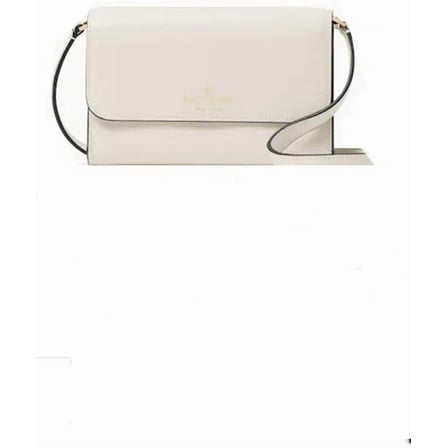 Kate Spade Brynn Leather Crossbody Bag (Parchment)