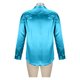 thumbnail image 5 of Blusa y camisa de manga larga con cuello vuelto para hombre, informal, lisa, con botones, de poliéster, 5 of 7