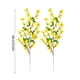 thumbnail image 3 of Big sale Artificial Silk Forsythia Flower For Front Door Fake Jasmine Flowers Home Party Wedding Day Simulation Wall Decoration Yellow, 3 of 5
