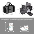 thumbnail image 2 of Bolsa de transporte para mascotas BAGLHER aprobada por Aerolíneas para gatos y perros, 2 of 6