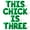 Green, variant on Letter Balloons - THIS CHICK IS THREE 16" Inch Alphabet Letters Foil Mylar Balloon 3rd Birthday Party Banner (Purple)
