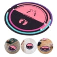 thumbnail image 3 of Indoors Workout Pad Jumping Rope Mat Nonslip Sports Pad Fitness Workout Mat Round Mat, 3 of 8