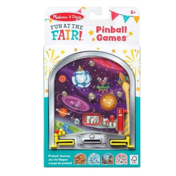 Melissa & Doug Fun At The Fair Handheld Pinball Game