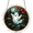 B, variant on Halloween Ghost Acrylic Suncatcher Flat Puzzle Hanging Window Decor Round Panel with Pumpkin Graveyard and Dog Scene