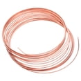 thumbnail image 1 of KAKOWELY craft work wires Square Copper Wires Wrapping Copper Jewelry Beading Wire Craft Work Wires for Craft Work DIY Projects Jewelry Making Accessories 6 Meters, 1 of 5