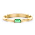 thumbnail image 1 of East-West Stackable Baguette Ring in 10K Yellow Gold, 1 of 3