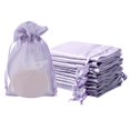 thumbnail image 1 of Bolsas de Organza para Regalos QIANF 10x15 cm Lila 20 Piezas con Cordon, 1 of 6