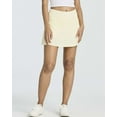 thumbnail image 2 of Real Essentials 4 Pack: Women's Ribbed Active Skort Pockets Skirt Running Tennis Golf Workout Sports (Available In Plus), 2 of 6