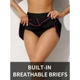 thumbnail image 2 of Attraco Women Swim Skirt High Waisted Bathing Suit Bottoms Tummy Control Swim Bottoms, 2 of 6
