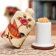 thumbnail image 2 of Panda Superstore Multipurpose Creative Home Restaurant Ceramic Dispenser Desk Organizer Accessories Toothpicks Holder, Beige, 2 of 2