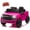 Pink, variant on Xuanlur 12V Licensed Dodge RAM 3500 Ride on Toy for Kids, Toddler Ride on Truck with Remote Control, 2WD, Rear Shock Suspension, LED, Electric Car for Kids with Bluetooth, 3 Point Safety Belt (Pink)