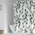 thumbnail image 3 of Cortina de Ducha YONGSHENG Resistente al Moho Impermeable 120 cm x 180 cm con 12 Anillas, 3 of 4