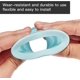 thumbnail image 4 of Pieces Drain Pipe Gasket Silicone Ring Deodorizer Seal;Sealing Ring;Sealing;Drain for Washing Machine for Kitchen Bathroom Cleaning Tools, 4 of 5