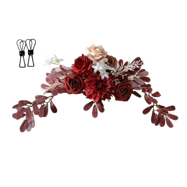 Flower Decor Tag Flower Wedding Party Welcome Sign Floral Decoration
