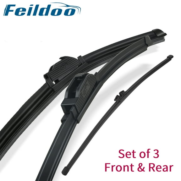 Feildoo 3PCS Wiper Blades Fit For Ford Expedition 2022-2018, Front & Rear Windshield Wiper Blades, Y24H6N8S