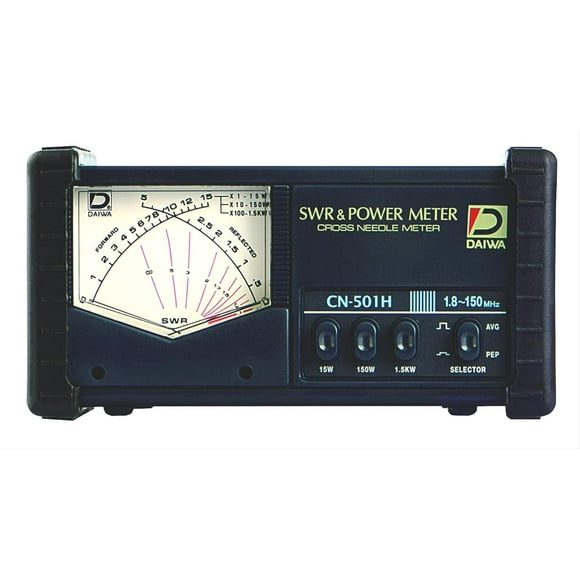 DAIWA CN-501H 1,8-150 MHz Aiguille Transversale Swr/compteur de Puissance W/ SO239S