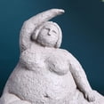 thumbnail image 6 of 2x Handcrafted Figurine Statue Ornament for home TV Shelf, 6 of 8