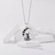 thumbnail image 2 of Collar de Gato Luna Bañado en Plata, 2 of 9