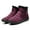 Red, variant on Tawop Black Combat Boots,Winter Warm Waterproof Cotton Shoes Nylon Snow Ankle Short Boots Botas Over The Knee Boots For Women Military Boots