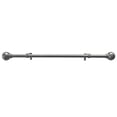 thumbnail image 5 of PowerSellerUSA Decorative Telescopic Metal Curtain Rod, 28" to 48" Contemporary Round PVC Finials, Ultra Durable Brackets 3/4" Diameter Window Drapery Rod, Iron - Spherical Finial, 5 of 6