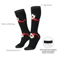 thumbnail image 5 of Mexico-Flag-Map Knee High Socks for Women Long Leg Warmers Socks, 5 of 7