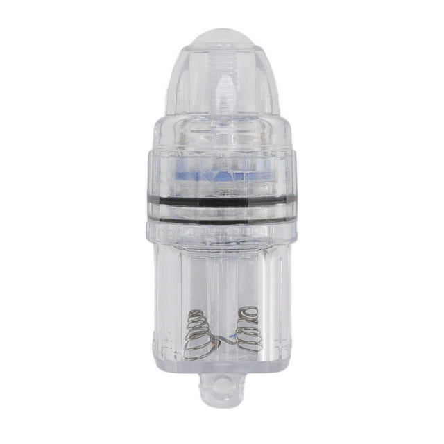 Deep Drop Fishing Light Transparent Plastic AA Battery Powered LED Fishing Light For Trolling Sea Freshwater