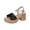 Black, variant on Womens Sandals Chunky Heel Open Toe Ankle Straps Round Toe Shoes Comfortable Walking Beach Sandals for Women Dressy Summer 6