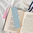 thumbnail image 4 of Kdxio I Am A Fan Popcorn Print Metal Tassel Bookmarks,Perfect Gift for Art Lovers and Bookworms Metal Bookmarks for Women, 4 of 8