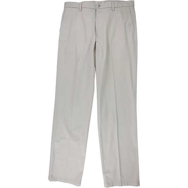Dockers Pantalon Décontracté à devant Plat pour Hommes, Beige, 32W x 30L