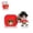 Luffy, variant on LEWOTE Airpods 3 Silicone Case Funny Cute Cover Compatible for Apple Airpods 3[Cartoon Series With Keychain Doll]