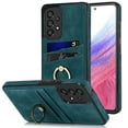 thumbnail image 1 of Nalacover for Samsung Galaxy A53 5G Wallet Case, Premium PU Leather Soft TPU Anti-Drop Card Slots with 360 Finger Ring Holder Kickstand Back Phone Cover For Samsung Galaxy A53 5G, Blue, 1 of 8