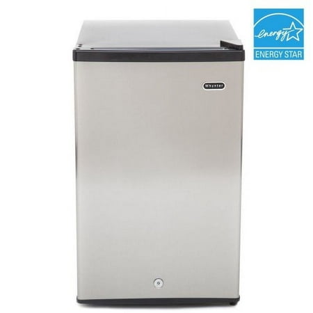 Whynter Cuf-210SS Energy Star Stainless Steel Upright Freezer with Lock  2.1 cu ft