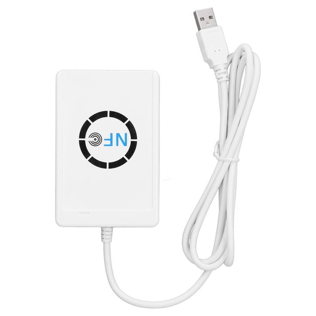 Lector Y Escritor NFC, Ligero USB 2.0 De Velocidad Completa Con Antena Integrada, Lector De Tarjetas Inteligentes Sin Contacto Para Etiquetas FeliCa NFC