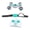 Green, variant on BIMZUC S-012 RC Stunt Car Remote Control Watch Gesture Sensor Deformable Electric Toy Cars All Terrain Speed 2.4GHz 4WD 360° Rotation Whirligig Off-road Vehicle Blue