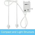 thumbnail image 5 of VEVOR Water Dispensing System 20 ft with US Plug 115V AC Perfect for 5 Gallon Bottle, Doubel Inlet, 5 of 9