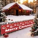 thumbnail image 5 of Christmas Banners Christmas Banners Background Banners Happy Parties Christmas Decorations Atmospheres Decorations Festive Yard Flags, 5 of 6