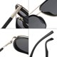 thumbnail image 4 of Gafas de sol polarizadas de doble haz, tendencia de moda, gafas de sol retro, hechas de aleación, TR, 4 of 5