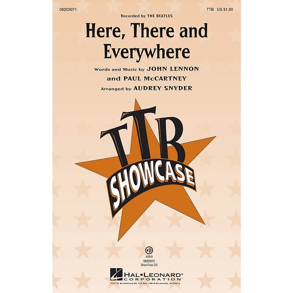 Here, There and Everywhere ShowTrax CD Pop Choral Series