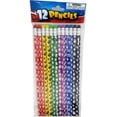 thumbnail image 5 of 24 Pack Paw Print on Colorful #2 LEAD Pencils - Wooden with Colorful Eraser on Top, 5 of 5