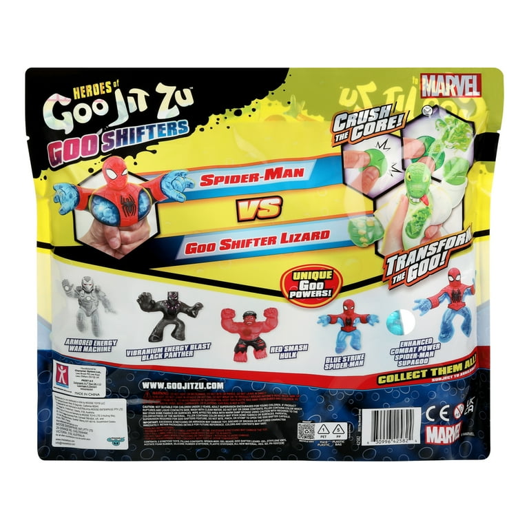 Heroes of Goo Jit Zu Marvel Goo Shifters Spider-Man VS Lizard, 2