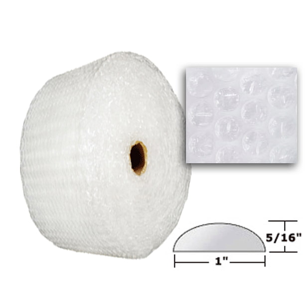 Bulk Bubble Roll 2400 Ft x 12" wide Medium Bubbles 5/16" Wrap for Packaging
