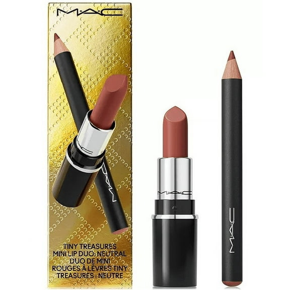 MAC, Set, H24 Tiny Treasures Mini Lip Kit Duo: Red, 2pc