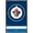 Barnwood Framed Version, variant on NHL Winnipeg Jets - Logo 21 Wall Poster with Magnetic Frame, 22.375" x 34"