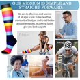 thumbnail image 6 of 3 Pairs Copper Compression Socks for Women & Men Circulation 15-20 mmhg - Better Blood Flow, Swelling, Best Support for Medical, Running, Nursing, 6 of 6