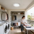 thumbnail image 4 of BotaniNest Wireless LED Ceiling Light With Motion Sensor & Remote Dimmable 3 Colorled Lights Battery Operated Long Battery Life Of 60 Days For Shower Pantry Porch Garage Stairs, 4 of 7